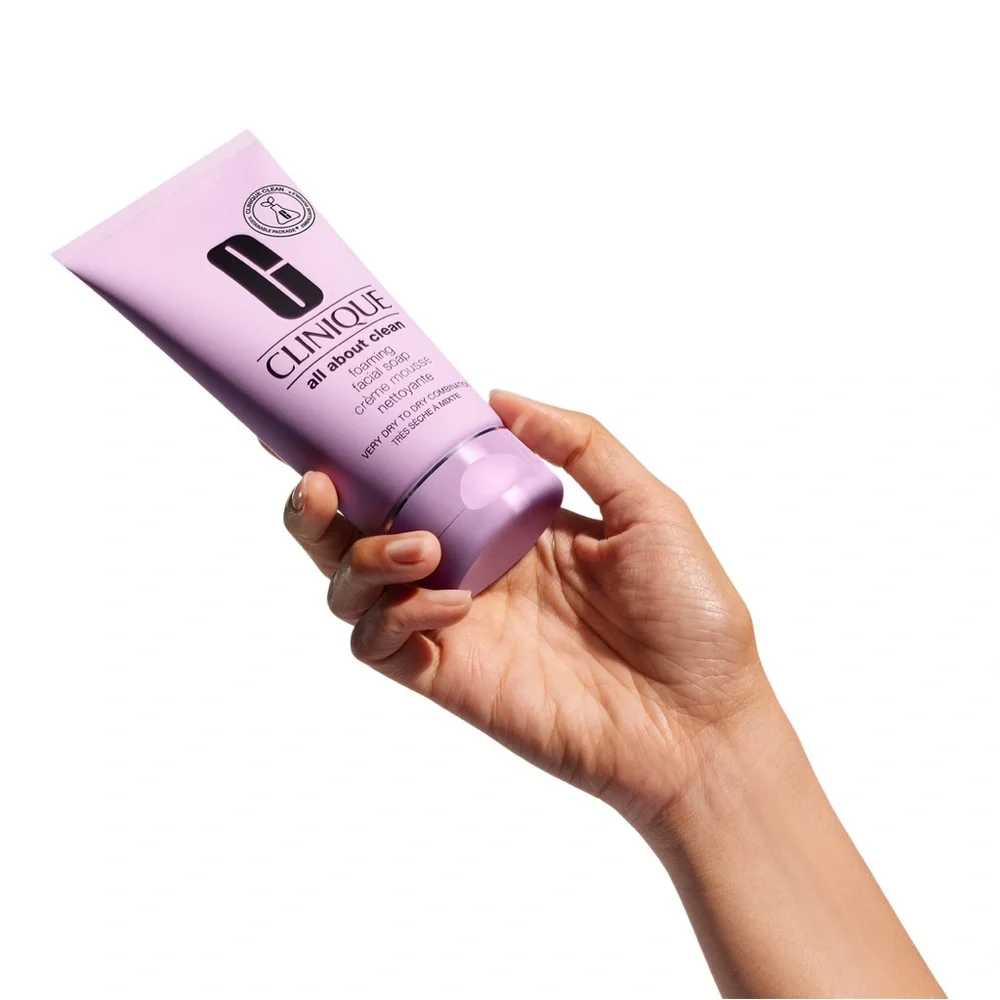 🦋NWT - CLINIQUE All About Clean Foaming Facial Soap Full Size